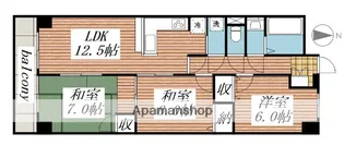 リアライズ城北【5階】の間取り