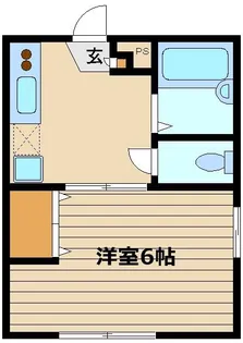 マンション美研【1階】の間取り