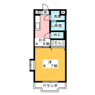 コスモス【2階】の間取り