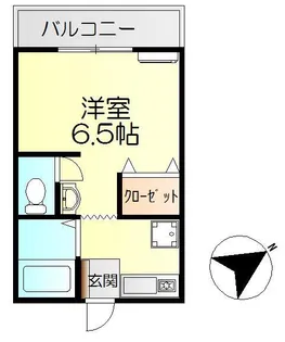 サンクレア四季【1階】の間取り