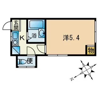 リノスタイル西新井【1階】の間取り