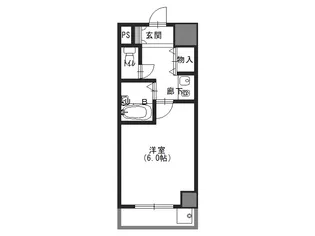 サンライズ壱番館【1階】の間取り