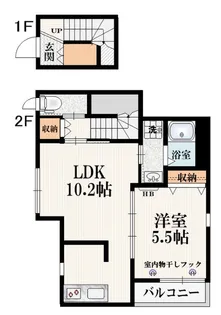 モンテメゾン【2階】の間取り