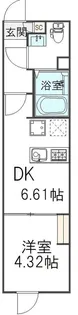 ヴランドール葛西【3階】の間取り