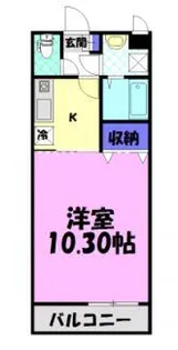 栄マンション【3階】の間取り