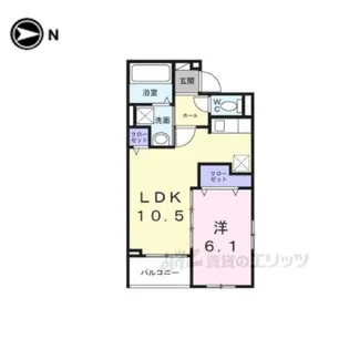 アルストロメリア5【1階】の間取り