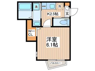 PRIME COURT【1階】の間取り