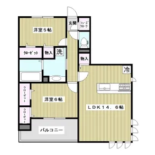 ファミール高島平【3階】の間取り