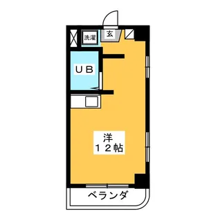 ハイツAZUMI【2階】の間取り