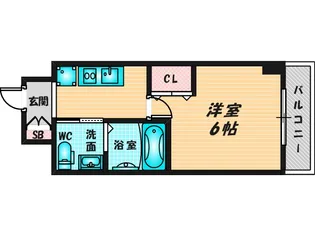 CITY PAL FUKAEBASHI【2階】の間取り