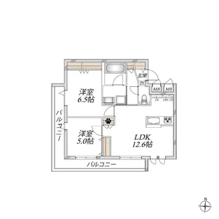 イル・ラシーヌV【3階】の間取り