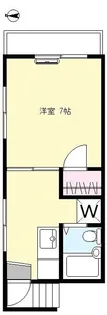 ストークハイツ佐伯【2階】の間取り