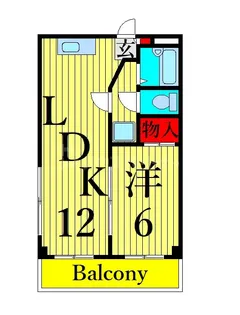 インフィニ【3階】の間取り
