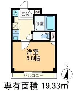 メゾン山王【3階】の間取り