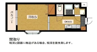 梅の里I【1階】の間取り