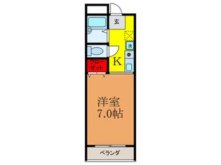 シビリアンプラザ【4階】の間取り