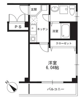 クリスタルステーション【4階】の間取り