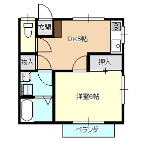 ソレイユ NoGi【2階】の間取り