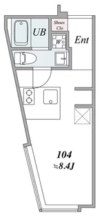 trias270【1階】の間取り