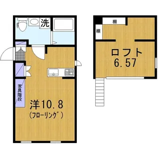 プリマ・ルミナス弐番館【1階】の間取り