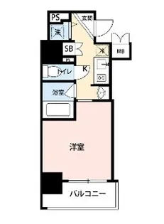 セイワパレス玉造駅上【3階】の間取り