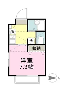 コンフォートビレッジ南流山【1階】の間取り