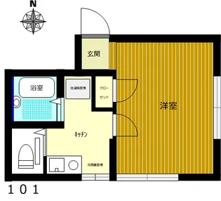 テラスアン【1階】の間取り