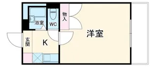 レオパレスブリストル北安東【1階】の間取り