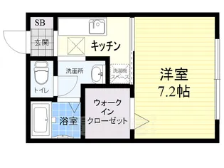 サントル吉祥寺【1階】の間取り
