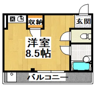 サンロード白鷺【5階】の間取り