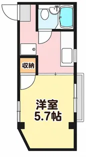アドニス【3階】の間取り