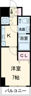 KDXレジデンス立川【12階】の間取り