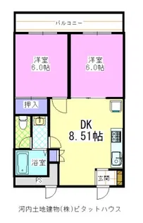 CASA NAKAHARA【3階】の間取り