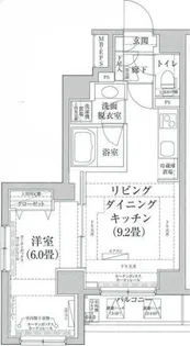 ティモーネプレミアム東十条【3階】の間取り