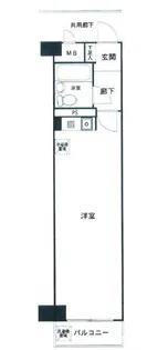 ニックハイム鶴見第六【2階】の間取り