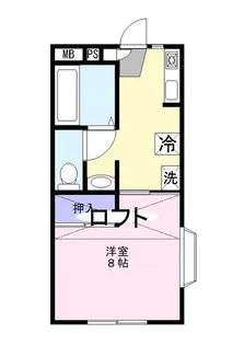 シャトリエS【2階】の間取り