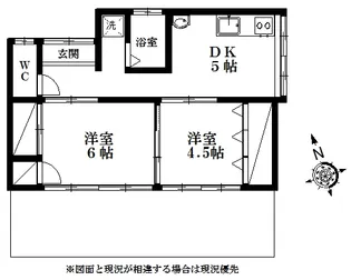 静岡県浜松市中央区西伊場町【一戸建】の間取り