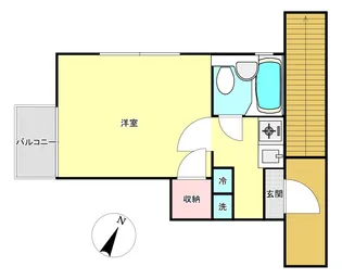 メゾン石井【2階】の間取り