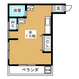 コーポヨシウダ【2階】の間取り