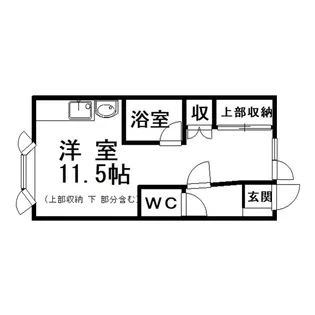 エーハイム【2階】の間取り