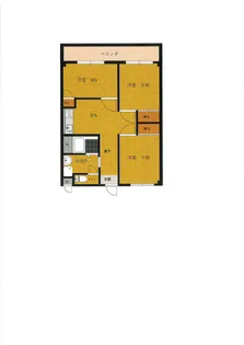 ARK-祇園7【3階】の間取り