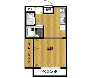 ARK-セゾン11【2階】の間取り