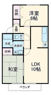 パルティール’95【2階】の間取り