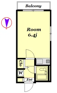 ジョイフル自由が丘II【2階】の間取り