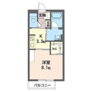 GS・新川崎【2階】の間取り