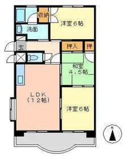 アーバン・コート【3階】の間取り