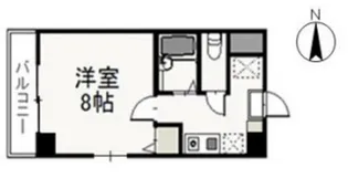 パラッツォ・ミキ【4階】の間取り