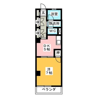 安藤ハイツ【3階】の間取り