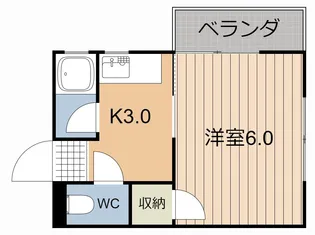 パーソンハウス【2階】の間取り
