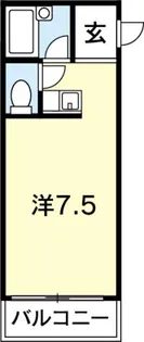 ハイツ高畠【1階】の間取り